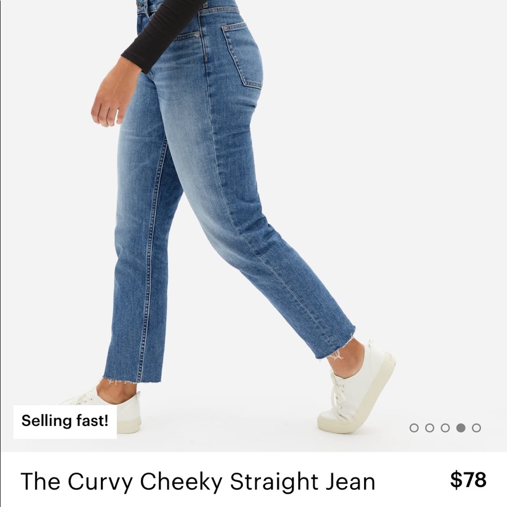 Everlane Curvy Cheeky Straight Jean